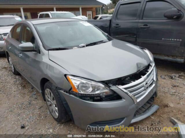 NISSAN SENTRA S, 3N1AB7AP3EL607834