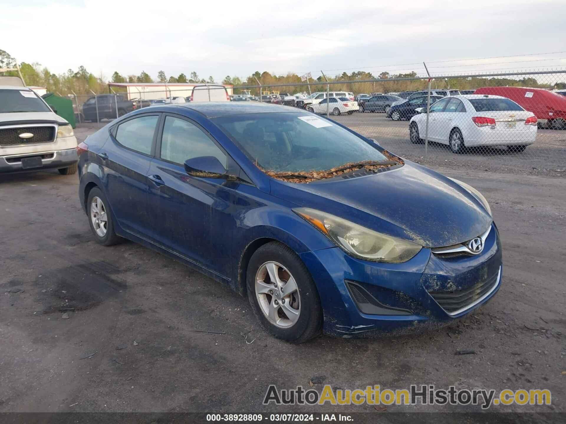 HYUNDAI ELANTRA SE, 5NPDH4AE3FH650433