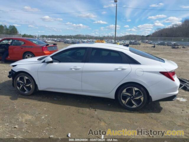 HYUNDAI ELANTRA HYBRID LIMITED, KMHLN4AJXPU054983