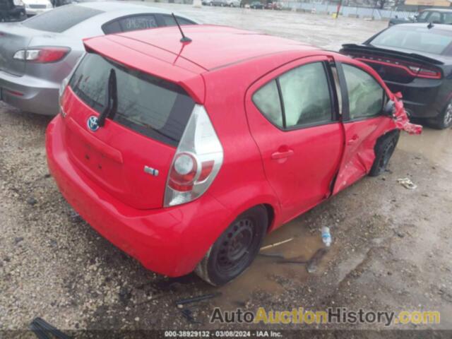 TOYOTA PRIUS C, JTDKDTB35E1567327