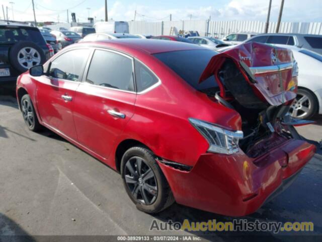 NISSAN SENTRA S, 3N1AB7AP3EL680251