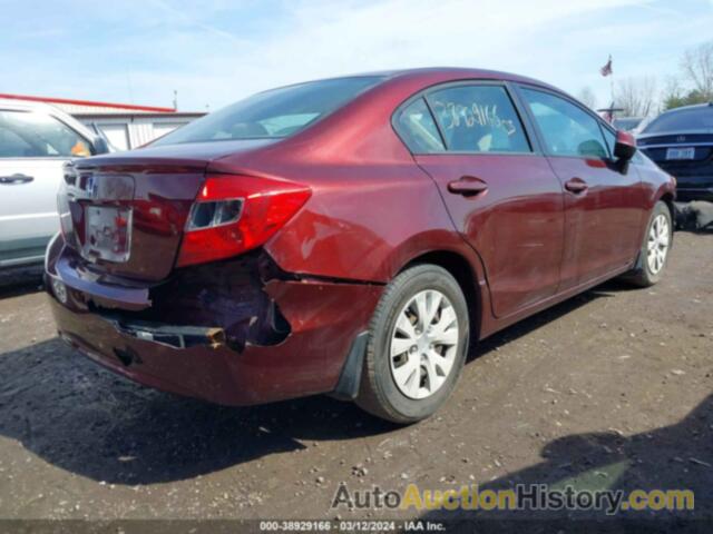 HONDA CIVIC LX, 2HGFB2F53CH531536