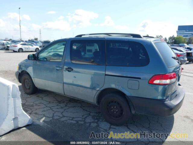 TOYOTA SIENNA CE, 4T3ZF19C23U534237