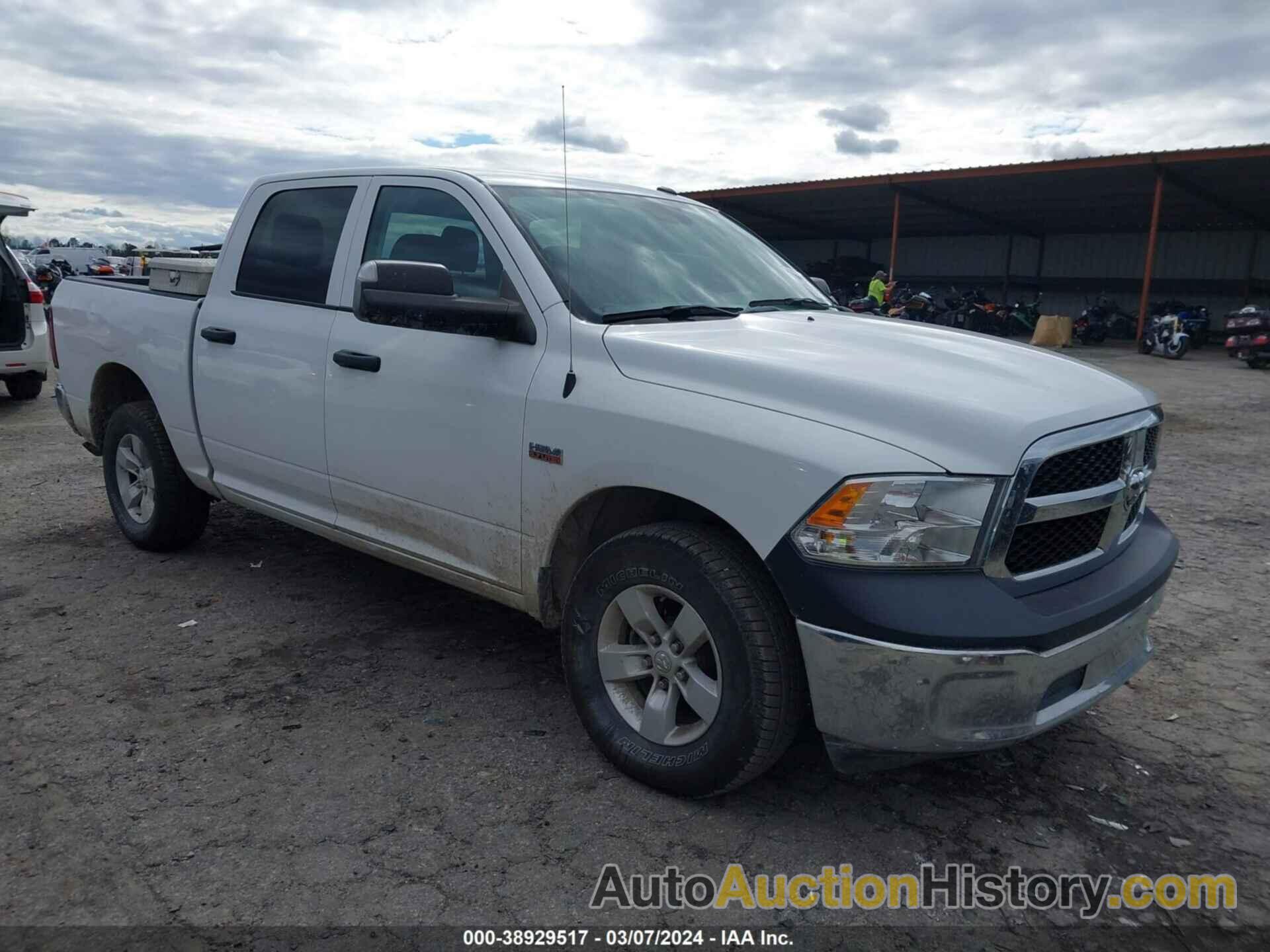 RAM 1500 TRADESMAN  4X4 5'7 BOX, 3C6RR7KTXJG230856