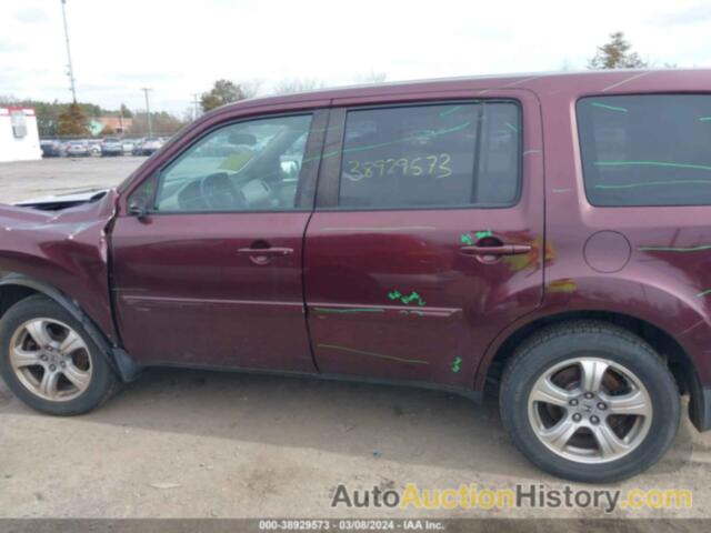 HONDA PILOT EX, 5FNYF3H45EB027956