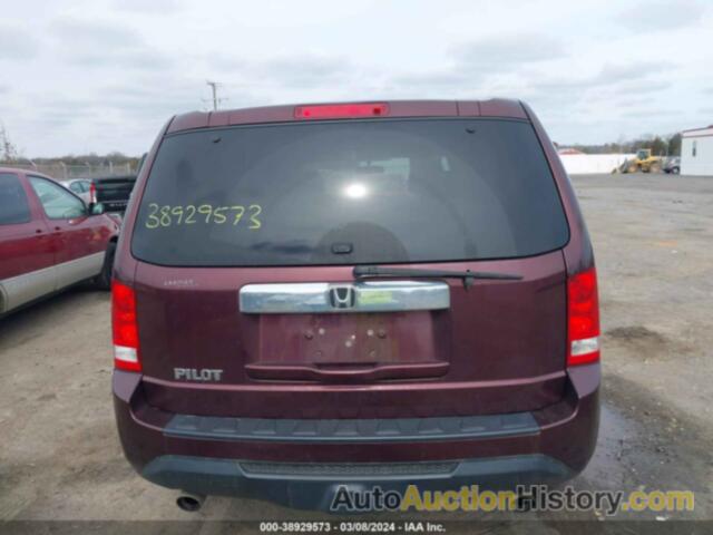 HONDA PILOT EX, 5FNYF3H45EB027956