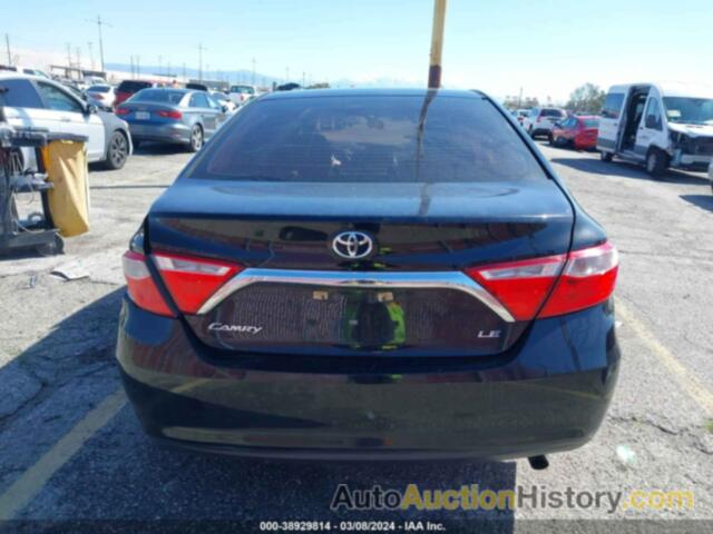 TOYOTA CAMRY LE/XLE/SE/XSE, 4T1BF1FKXHU424291