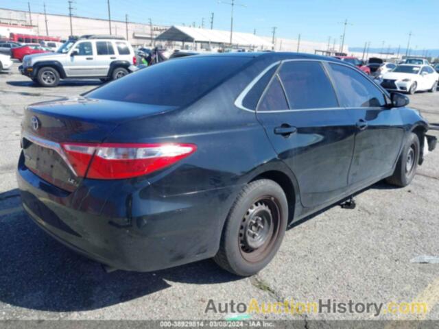 TOYOTA CAMRY LE/XLE/SE/XSE, 4T1BF1FKXHU424291