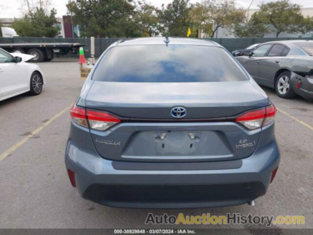 TOYOTA COROLLA HYBRID LE, JTDBCMFE1P3011818