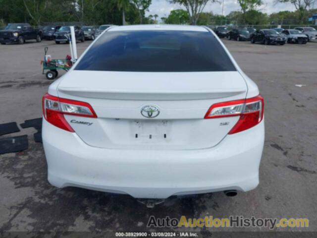 TOYOTA CAMRY SE, 4T1BF1FK8CU537374