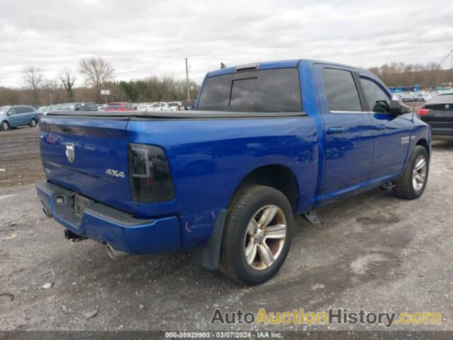 RAM 1500 SPORT, 1C6RR7MTXES330175