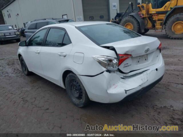 TOYOTA COROLLA LE, 5YFBURHE1KP871855