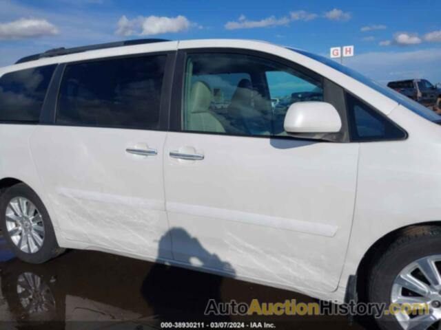 TOYOTA SIENNA LIMITED V6, 5TDYK3DC6BS033328