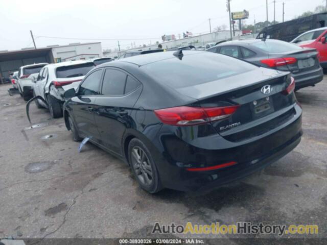 HYUNDAI ELANTRA SEL, 5NPD84LF2JH293132