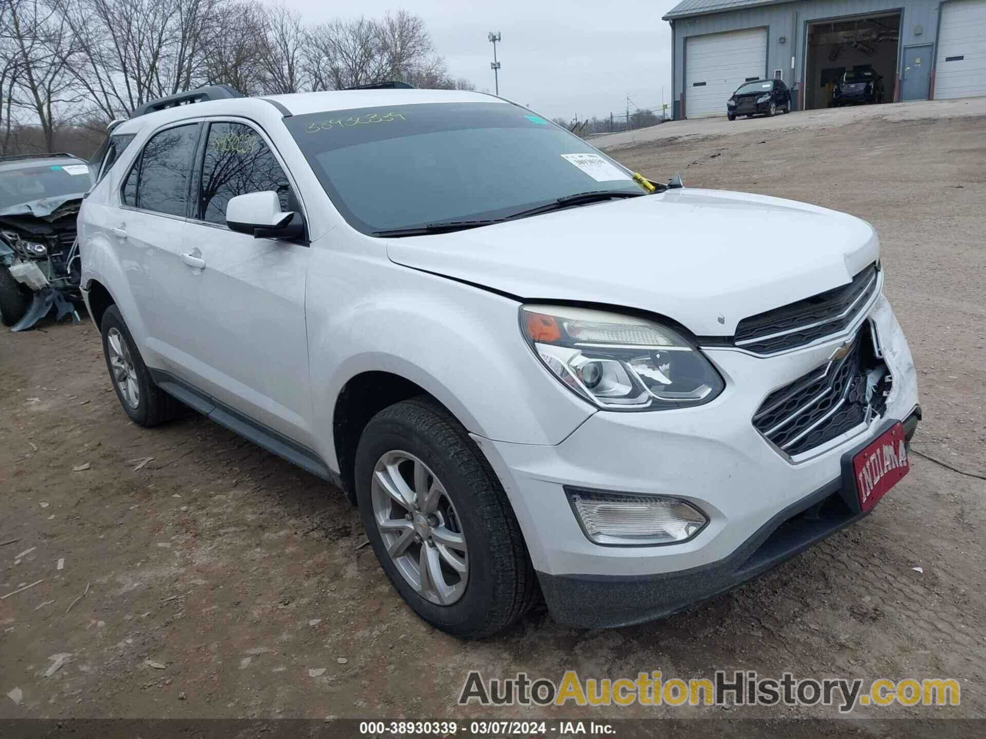 CHEVROLET EQUINOX LT, 2GNFLFEK7G6161288