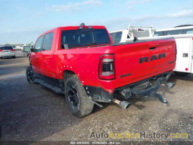 RAM 1500 REBEL  4X4 5'7 BOX, 1C6SRFLT4MN719999