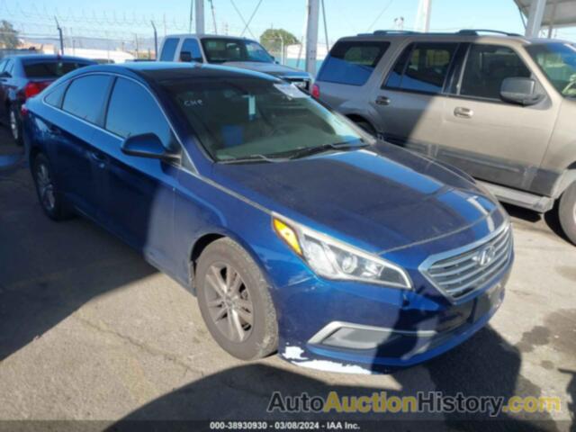 HYUNDAI SONATA, 5NPE24AF1HH455576