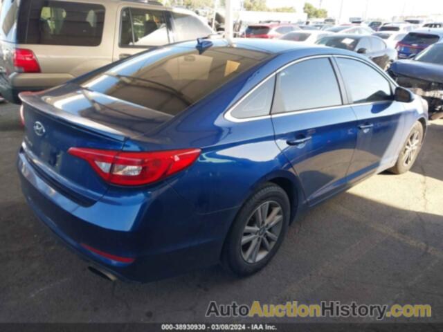 HYUNDAI SONATA, 5NPE24AF1HH455576