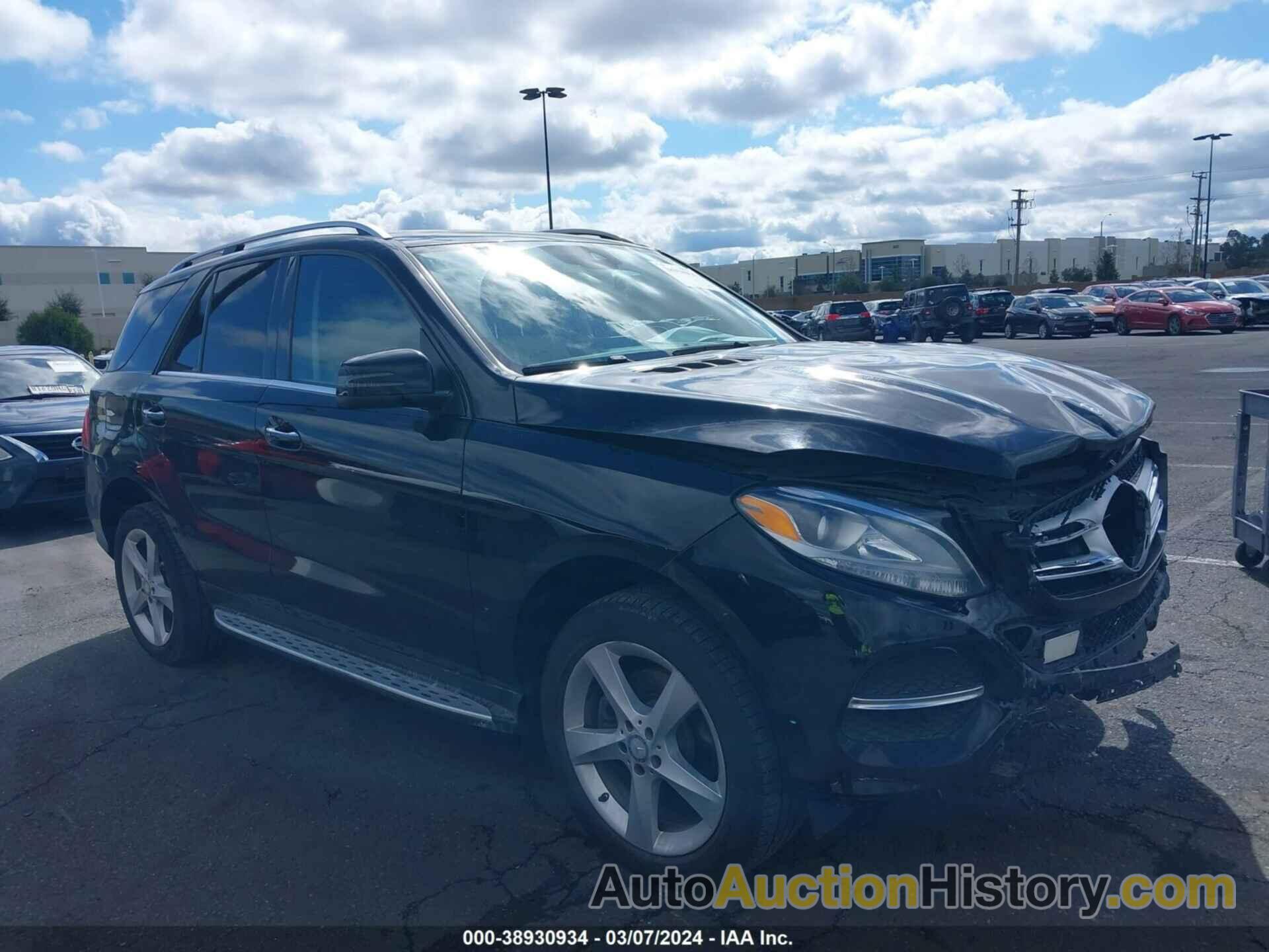 MERCEDES-BENZ GLE 350 4MATIC, 4JGDA5HBXGA672990