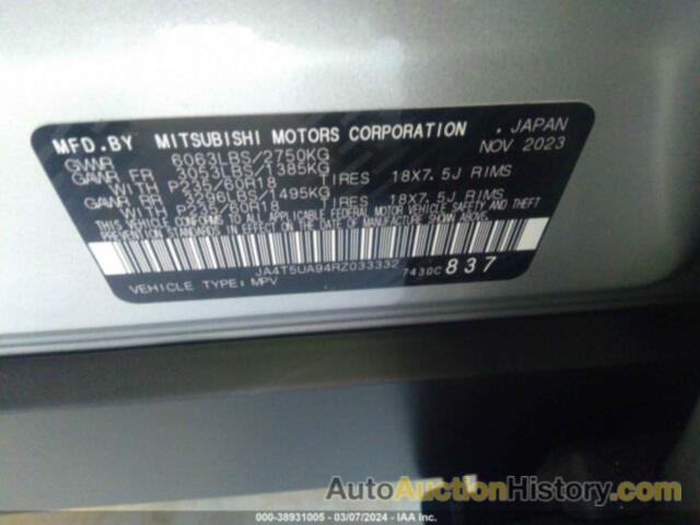 MITSUBISHI OUTLANDER ES, JA4T5UA94RZ033332