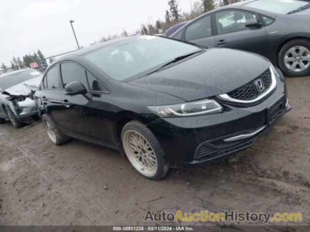 HONDA CIVIC LX, 2HGFB2F58DH301606