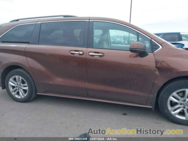 TOYOTA SIENNA XLE, 5TDJRKEC8PS146050