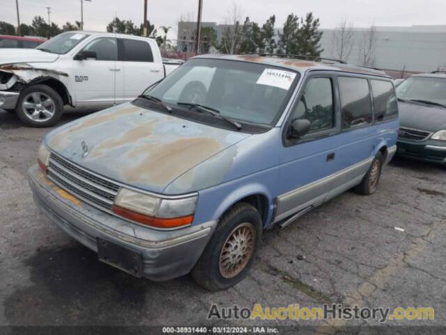 PLYMOUTH GRAND VOYAGER LE, 1P4GH54R8PX598283