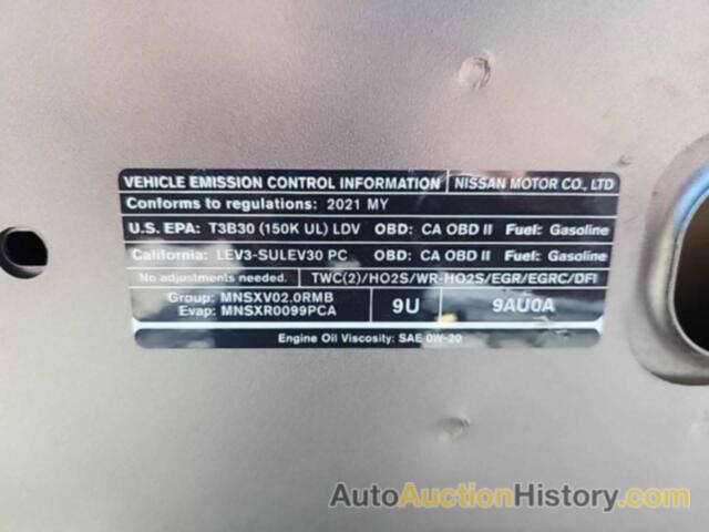 NISSAN SENTRA SV, 3N1AB8CV6MY285354