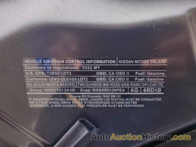 NISSAN ROGUE SV, 5N1BT3BA4NC717896