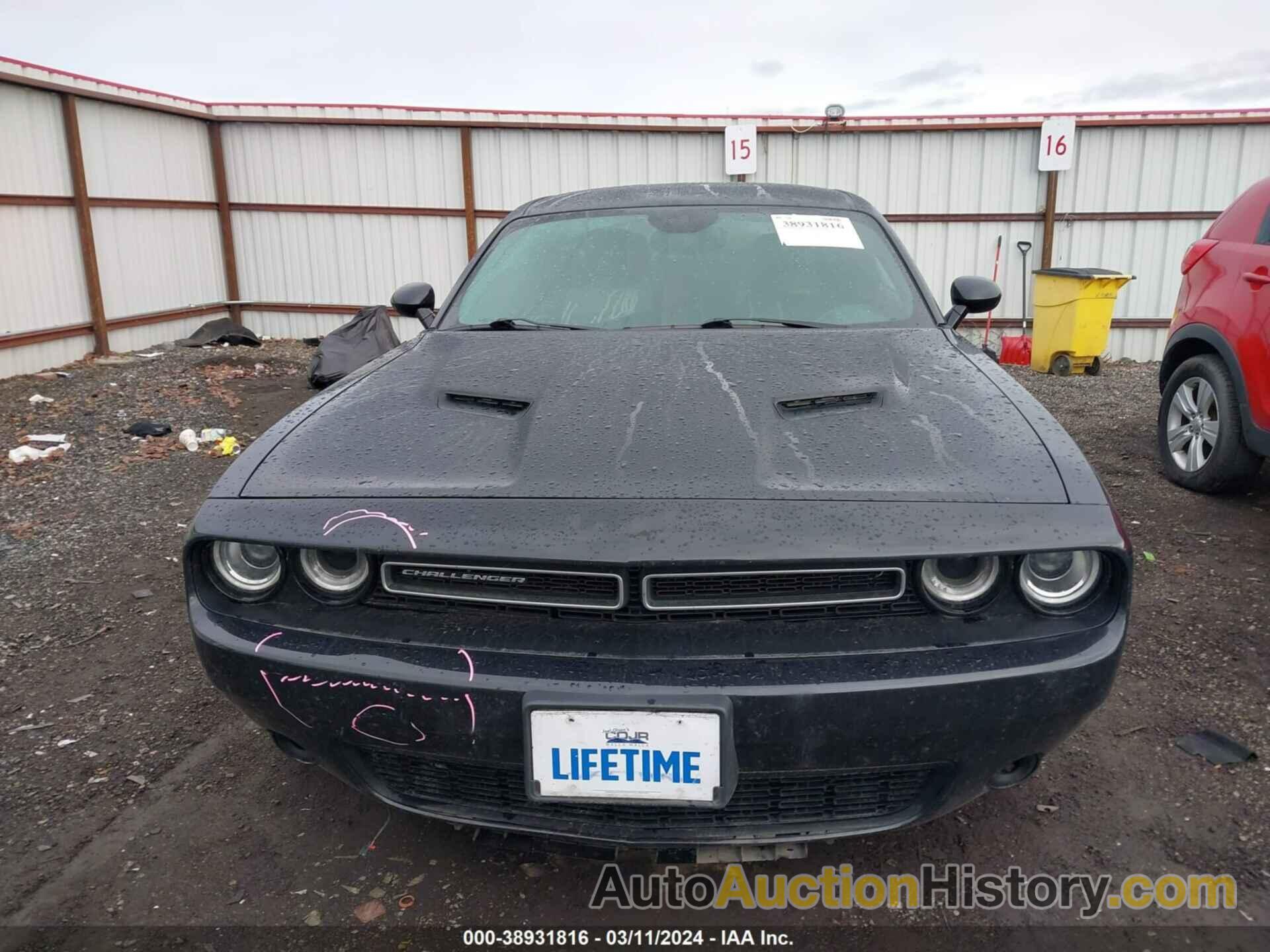 DODGE CHALLENGER SXT PLUS, 2C3CDZBG0FH714431