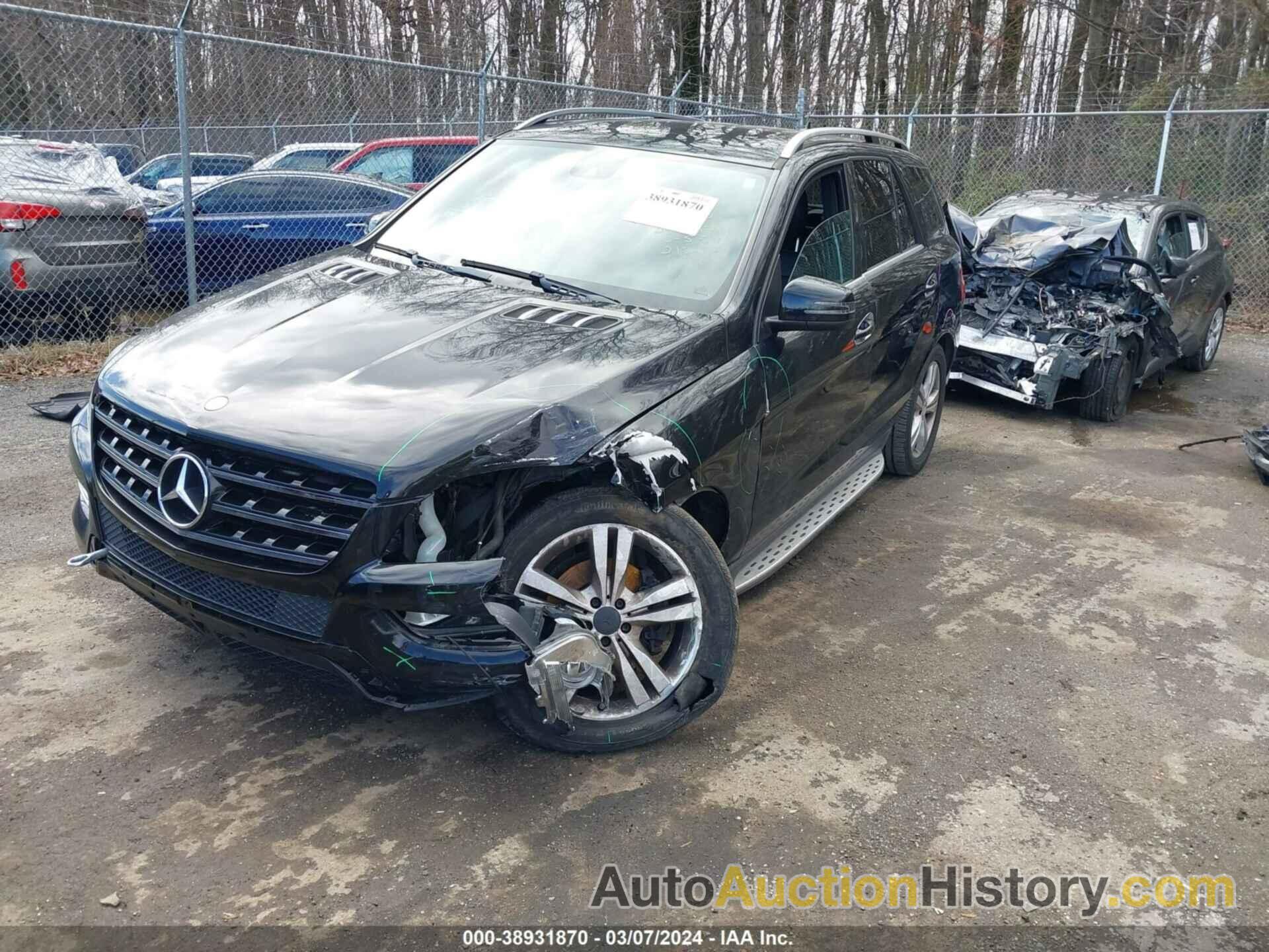 MERCEDES-BENZ ML 350 4MATIC, 4JGDA5HBXDA212837