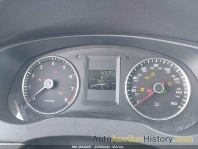 VOLKSWAGEN JETTA 2.5L SE, 3VWDX7AJ3CM341095