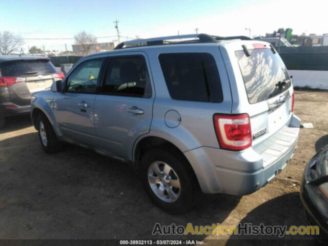 FORD ESCAPE HYBRID LIMITED, 1FMCU49379KA17607