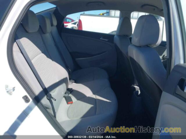 HYUNDAI ACCENT SE, KMHCT4AE9HU274075