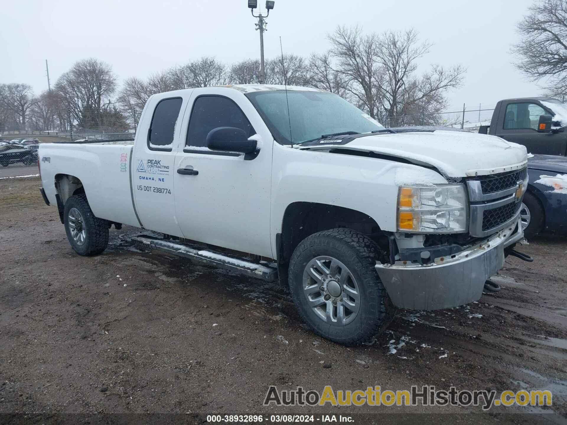 CHEVROLET SILVERADO 2500HD WORK TRUCK, 1GC2KVCGXDZ347264