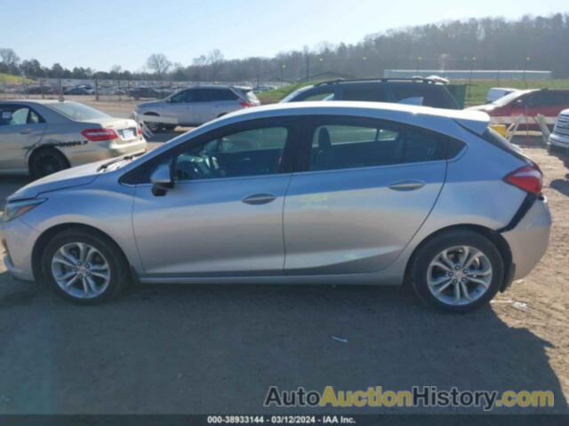 CHEVROLET CRUZE LT, 3G1BE6SM8KS548023