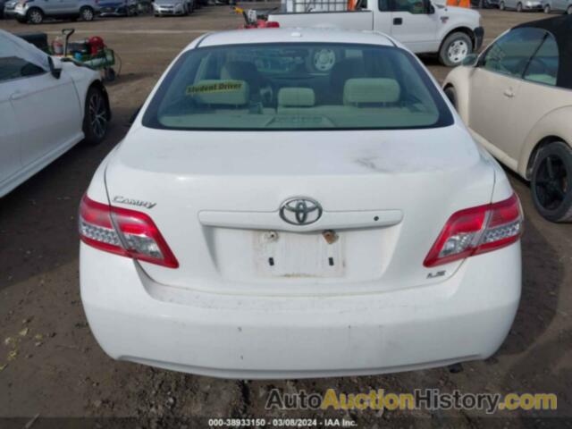 TOYOTA CAMRY LE, 4T4BF3EK2BR159313