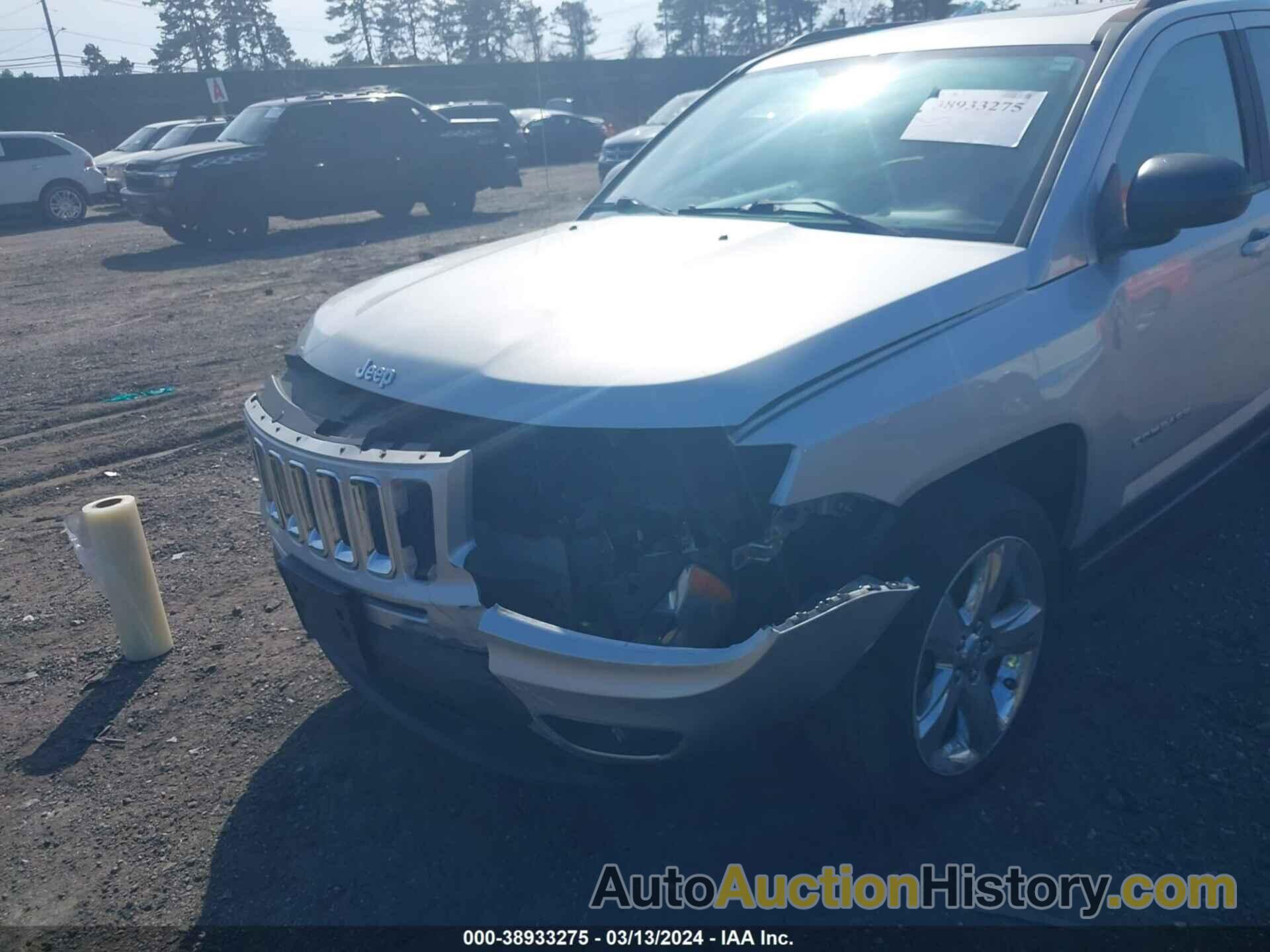 JEEP COMPASS LIMITED, 1C4NJDCB9CD692246