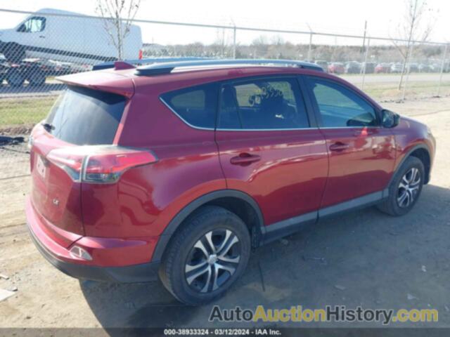 TOYOTA RAV4 LE, 2T3ZFREV6JW471453