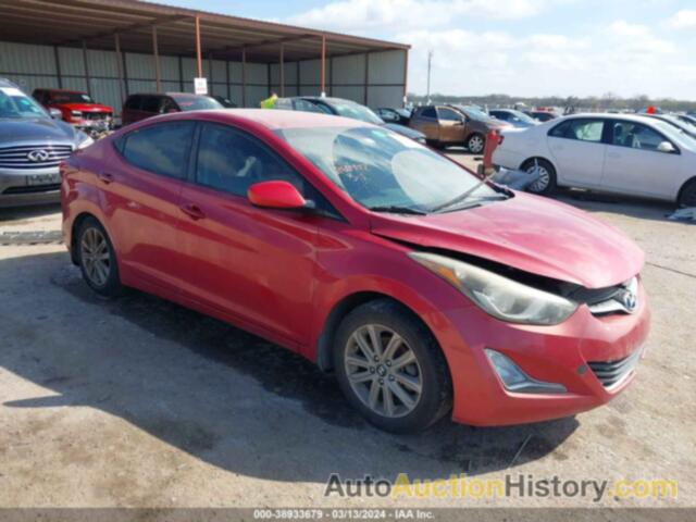 HYUNDAI ELANTRA SE, KMHDH4AE3FU457135