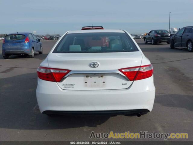 TOYOTA CAMRY LE, 4T1BF1FK0GU243943