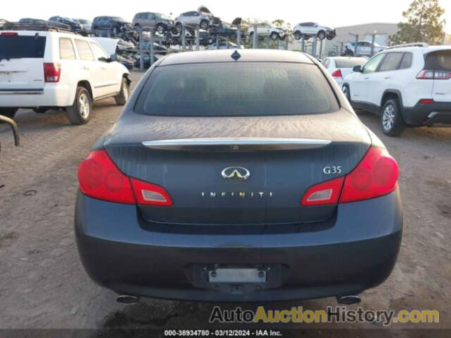 INFINITI G35 JOURNEY, JNKBV61E78M204563