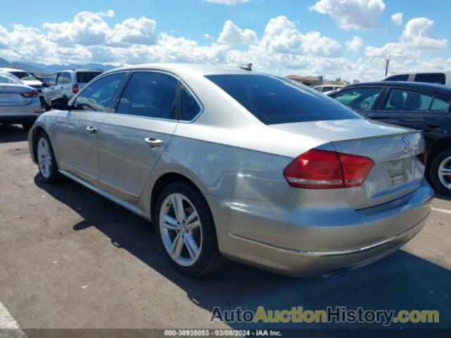 VOLKSWAGEN PASSAT 3.6L V6 SEL PREMIUM, 1VWCM7A39DC089118