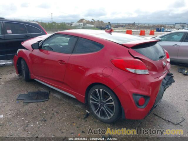 HYUNDAI VELOSTER TURBO, KMHTC6AE3GU299807