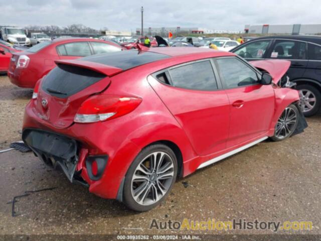 HYUNDAI VELOSTER TURBO, KMHTC6AE3GU299807