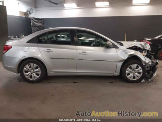 CHEVROLET CRUZE LS AUTO, 1G1PA5SG9E7141319