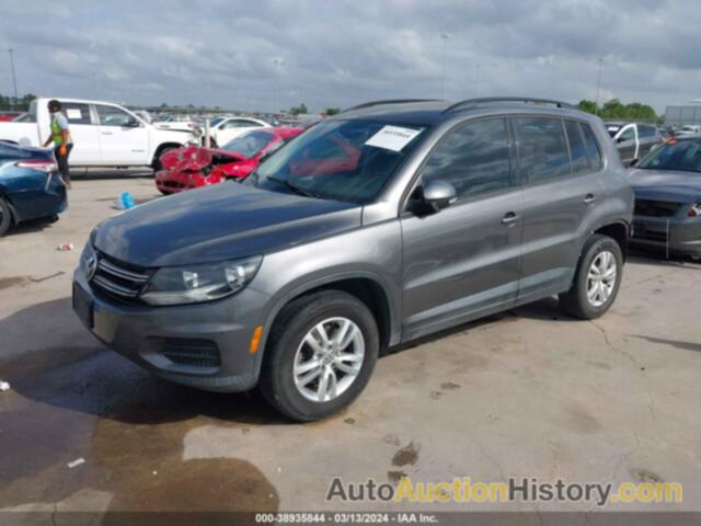 VOLKSWAGEN TIGUAN S, WVGBV7AX3GW558443