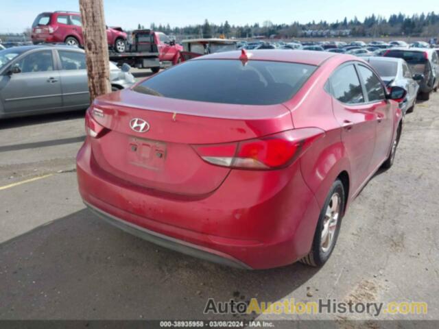 HYUNDAI ELANTRA SE, 5NPDH4AE4FH629719