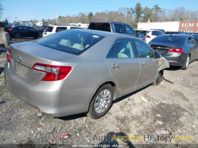 TOYOTA CAMRY LE, 4T4BF1FK0ER360389