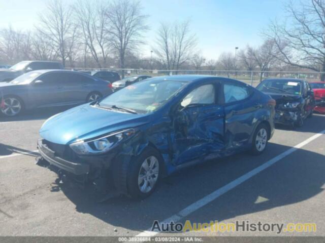 HYUNDAI ELANTRA SE, KMHDH4AE4GU622272